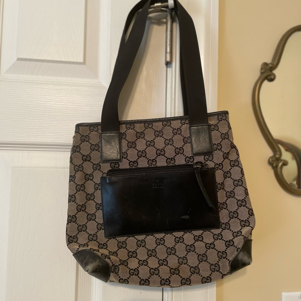 Authentic Gucci tote purse